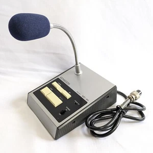 KENWOOD MC-80 Stand Desk-top Microphone 8-pin Amateur hamradio Working Excellent - Photo 1/13