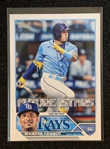 2023 Topps Series 1 #215 | WANDER FRANCO | Future Stars | T.B Rays; Base Card - Bild 1 von 2