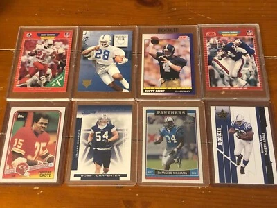 NOTHING BUT NFL ROOKIE CARDS! Pro Bowlers, Hall Of Famers- Late 80's, 90's, 00's - Image 1 of 2