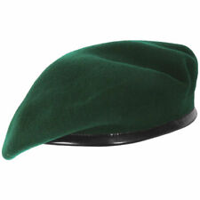 Beret Cap Hat Wool Military Army French Men's Women's Blue black Green Maroon