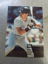 Don Mattingly New York Yankees 1990 Action Superstars #3