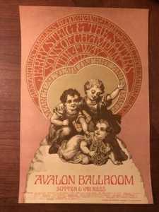 1968 SONS OF CHAMPLIN JEREMY STEIG FAMILY DOG FILLMORE ERA POSTER FD 112 MINT - Bild 1 von 1