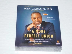 Candy Carson and Ben Carson a More Perfect Union 6 CDs Unabridged Audiobook New - Picture 1 of 2