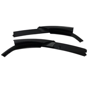 2PCS Front Bumper Spoiler Lip For BMW F30 F31 F35 MSports 2012-2018 Gloss Black - Picture 1 of 15