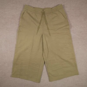 Pantaloni donna Lululemon Loungeful vita alta gamba larga cropped taglia 16 verde - Foto 1 di 21