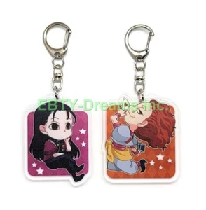 Set of 2 Hunter x Hunter Anime Acrylic Keychain Hisoka, Illumi - Picture 1 of 2