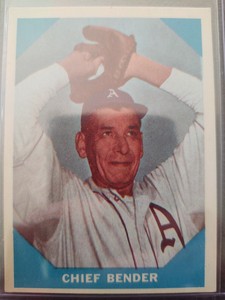 1960 Fleer Baseball Chief Bender #7