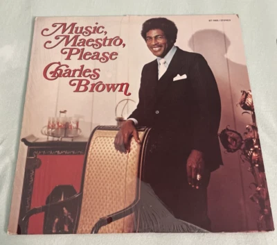 Charles Brown - MUSIC MAESTRO, PLEASE Vinyl LP 1978 BT 1005 - Image 1 of 4