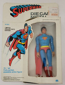 1979 Mego Superman Diecast metal action figure ( RARE ) 5 1/2 inches