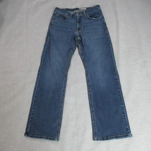 Wrangler Jeans Herren 30 Blau Relaxed Boot Medium Wash Denim Western Cowboy Ranch - Bild 1 von 12