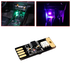 Mini USB LED Car Interior Control Neon Atmosphere Ambient Light Lamp Accessories - Picture 1 of 12
