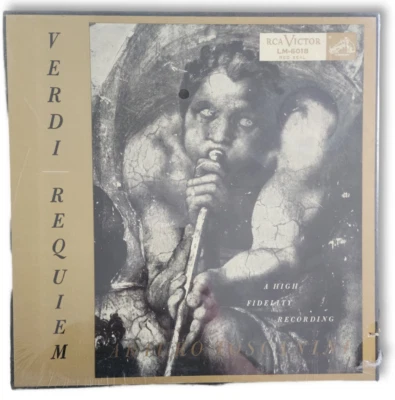 VERDI/REQUIEM/ARTURO TOSCANINI RCA VICTOR RED SEAL  LM-6018 2 x LP NEW, UNSEALED - Image 1 of 4