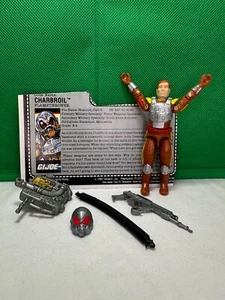 Vintage GI Joe ARAH 1988 Charbroil v1 KOMPLETTE KARTEIKARTE TOP ZUSTAND - Bild 1 von 6