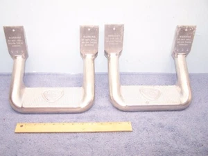 Vintage Pair of Carr Aluminum Steps Pickup 4x4 - Picture 1 of 13