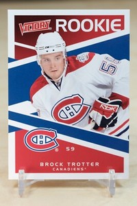 2010-11 Upper Deck Victory Rookie #229 Brock Trotter - Montreal Canadiens