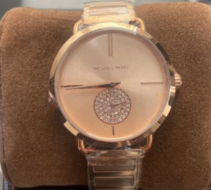 Michael Kors MK3640 37mm Roségold Saphirglas Gehäuse mit Roségold... - Bild 1 von 11