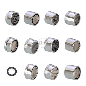 Tap Aerator 18mm-28mm Male/Female Anti Splash Water Saver Chromed Spout Filter - Picture 1 of 18