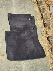 Mercedes Driver W126 Black Floor Mat Carpet 1981-85 420SEL 280SE 300SD 500SEC OE - Picture 1 of 4