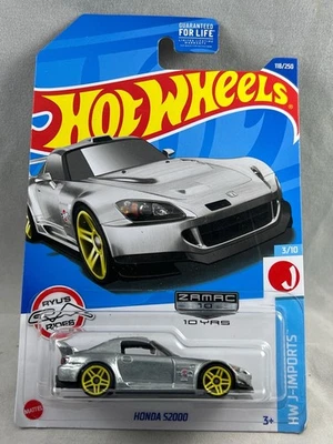Hot Wheels Honda S2000 Zamac HW J-Imports 3/10 118/ 250 - Image 1 of 2