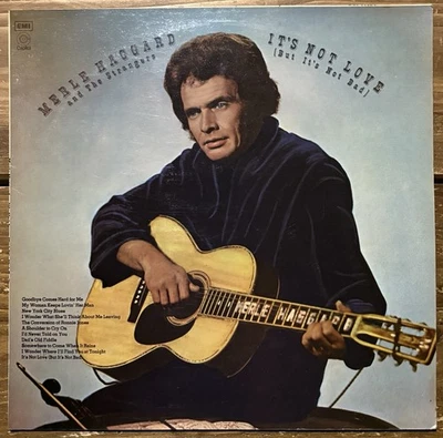 Merle Haggard / It’s Not Love (But It’s Not Bad) - Vinyl LP UK 1972 CAPITOL - Image 1 of 4