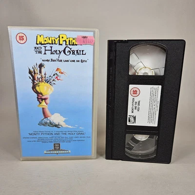 Monty Python & The Holy Grail VHS Tape UK Video John Cleese, Michael Palin - Image 1 of 4