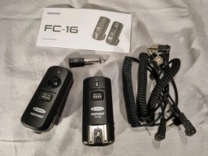 Neewer FC-16 Multi-Channel 2.4GHz 3-IN-1 Wireless Trigger Set for Nikon - Picture 1 of 2