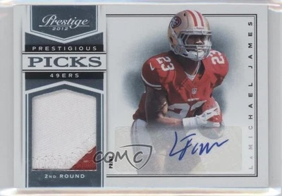 2012 Playoff Prestige /99 LaMichael James #23 RPA Rookie Patch Auto RC - Image 1 of 2
