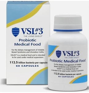 VSL#3 Probiotika 112,5B KBE - hochwirksame Darmunterstützung, 60 Kapseln - Bild 1 von 3