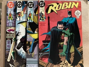 ROBIN #1 (2ND PRINT) 2 3 4 (OF 5) DC 1990 DIXON - Picture 1 of 8