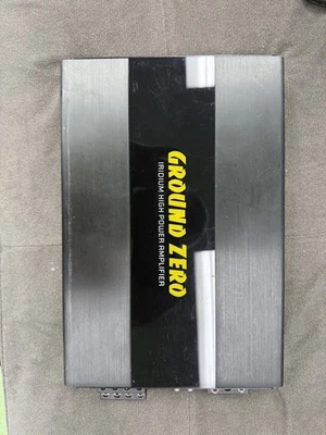 Ground Zero GZIA 4.120 4-Channel High Quality Class A/B Amplifier - Image 1 of 4
