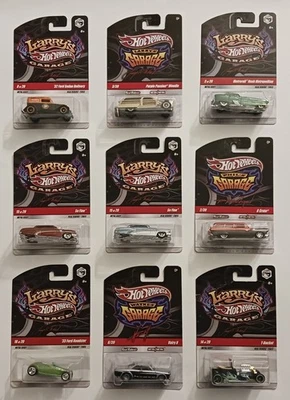 Lot of 9 2009-10 Hot Wheels Larry's - Phil's & Wayne's Garage Various Models  - Image 1 of 4