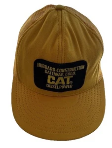 De Colección Cat Diesel Power Mesh Snapback Trucker Gorra Sombrero EE. UU. Hubbard Gateway Colorado - Imagen 1 de 9