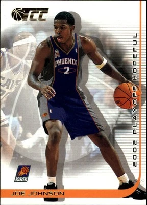 2001-02 Topps TCC #126 Joe Johnson RC Rookie Suns Hawks Nets - Image 1 of 2