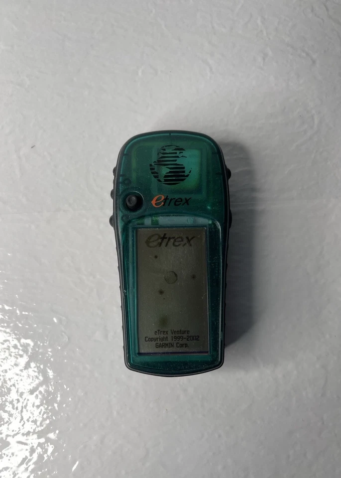 Garmin etrex Venture Portable Handheld Pocket GPS Hiking Geocaching - Green - Image 1 of 4
