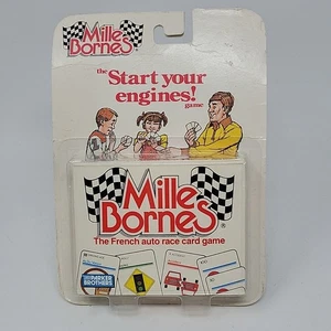Vintage Millie Bornes französisches Autorennen Kartenspiel Parker Bros. Komplett! 1988 NOS - Bild 1 von 10