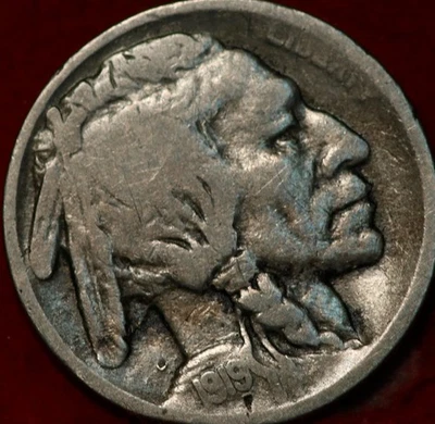 1919-S San Francisco Mint Buffalo Nickel - Image 1 of 2