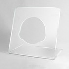 Acryl Ständer Aufsteller AYC Borduhr Cockpit MIG Flugzeuguhr Borduhrständer