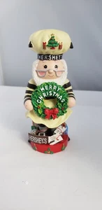 Kurt S. Adler Hershey's Chocolate Happy  Wreath Figure & Tag. 1998 - Picture 1 of 7
