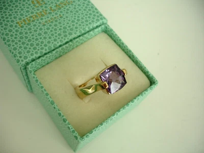 Pierre Lang Ring  GR.  7  GO Zirkonia ( 18 mm ) - Bild 1 von 3