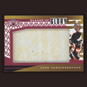 John Vanbiesbrouck /3 Blades of Glory Gold Stick #BG-21 2021-22 Leaf Lumber SP - Picture 1 of 4