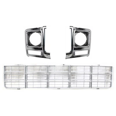 Grille Grill for Chevy Blazer Suburban Chevrolet K5 C10 Truck C20 C30 K10 K30 - Image 1 of 4
