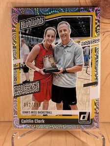 2024 Panini Caitlin Clark Collection Highlights Vortex #H4 /399 - Picture 1 of 2