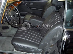 Mercedes W111 220 250 280 300 SE SEB Leather replacement seat covers 61-71 - Picture 1 of 3