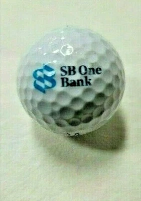 SB One Bank Logo Golf Ball (Titleist Velocity) ~ AAA - Image 1 of 4