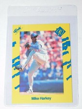 1990 CLASSIC UPDATE YELLOW MIKE HARKEY CARD #T47
