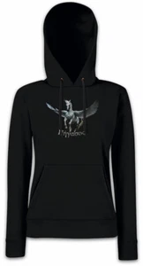 PEGASUS I Damen Hoodie Kapuzenpullover Flying Pegasi Pferd Horse Greek Mythology - Picture 1 of 1