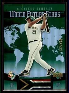 2006 Upper Deck Future Stars GREEN Nicholas Dempsey South Africa #WBC-23 132/499 - Picture 1 of 2