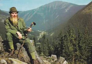 Cartolina d'epoca - Krkonose - numero barbabietola - Foto 1 di 1