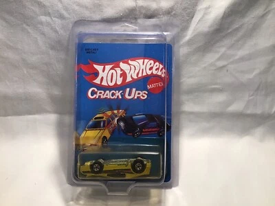 Hot Wheels 1984 Crack-Ups Basher (gelb) Nr.7573 mit ungelochter Karte - Bild 1 von 4