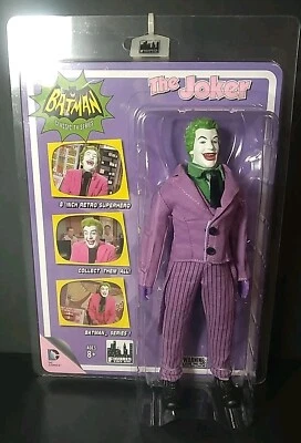 Joker Figures Toy Company Batman Classic 66 Series 1 Action Figure Sealed New  - Image 1 of 2